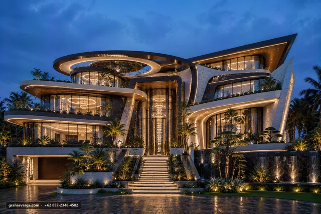 Arsitektur untuk Kabupaten Sorong Selatan. — pandangan arsitektur 3